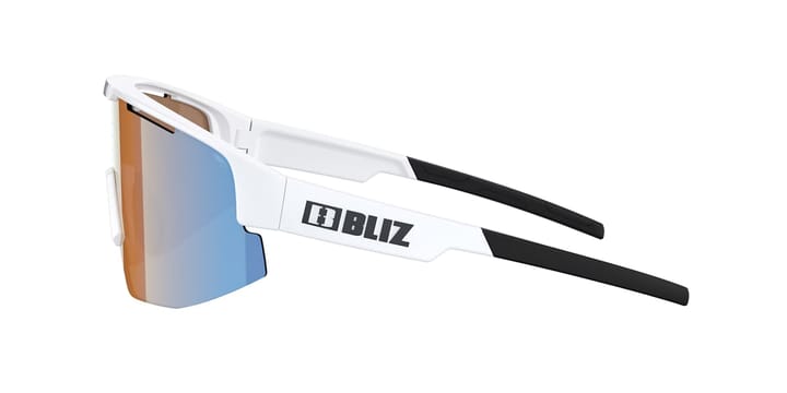 Bliz Matrix Matt White / Nano Optics Nordic Ligh Coral - Orange W Blue Multi Bliz