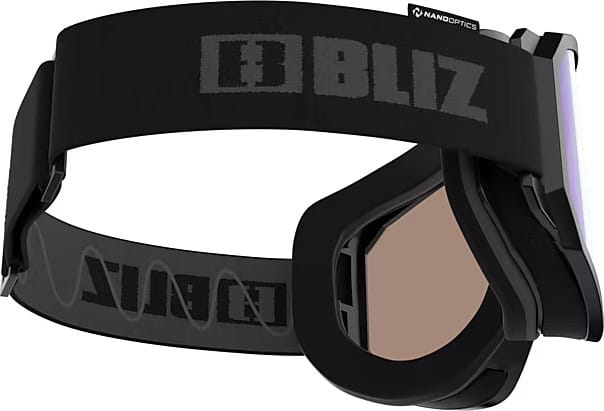 Bliz Raven Matt Black w Grey logo Nano Bliz