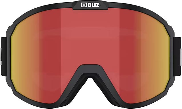 Bliz Bliz Rave Matt Black White Logo/Brown Red Bliz