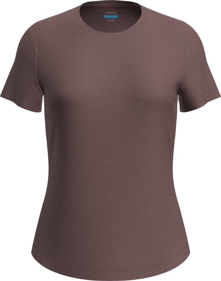 Icebreaker Women Merino 125 Cool-Lite™ Sphere Iii Ss Tee Carob Hthr Icebreaker