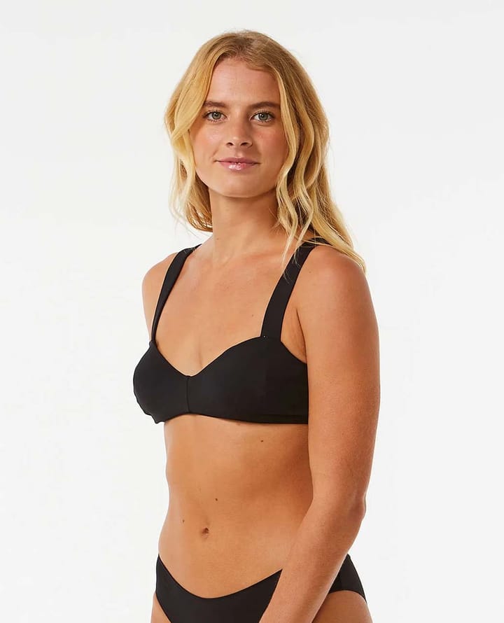 Rip Curl Women's Classic Surf D-DD Bikini Top Black Rip Curl