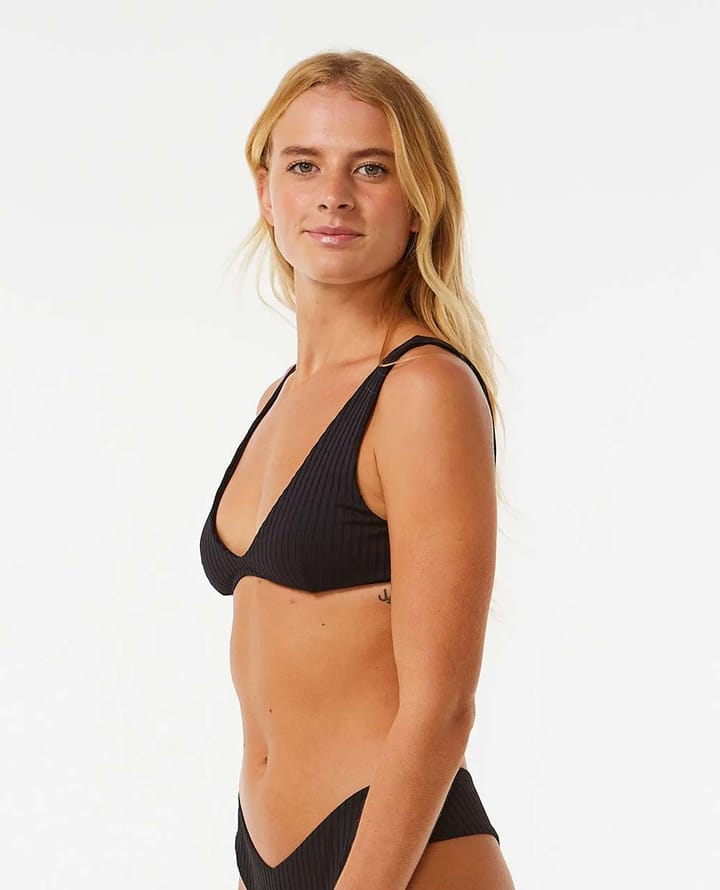 Rip Curl Women's Premium Surf Bralette Bikini Top Black Rip Curl