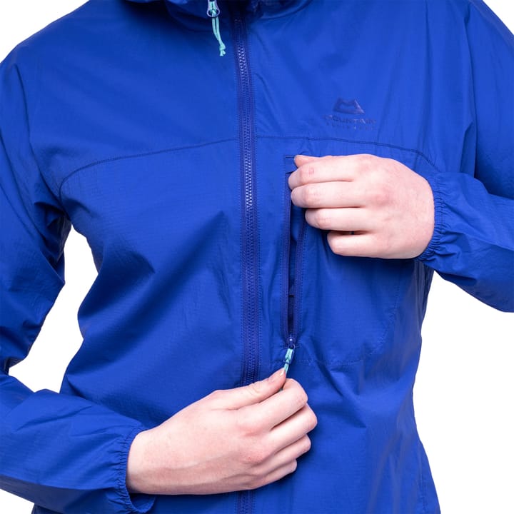 Mountain Equipment Aerofoil Hooded Wmns Jacket Blue Nights Mountain Equipment