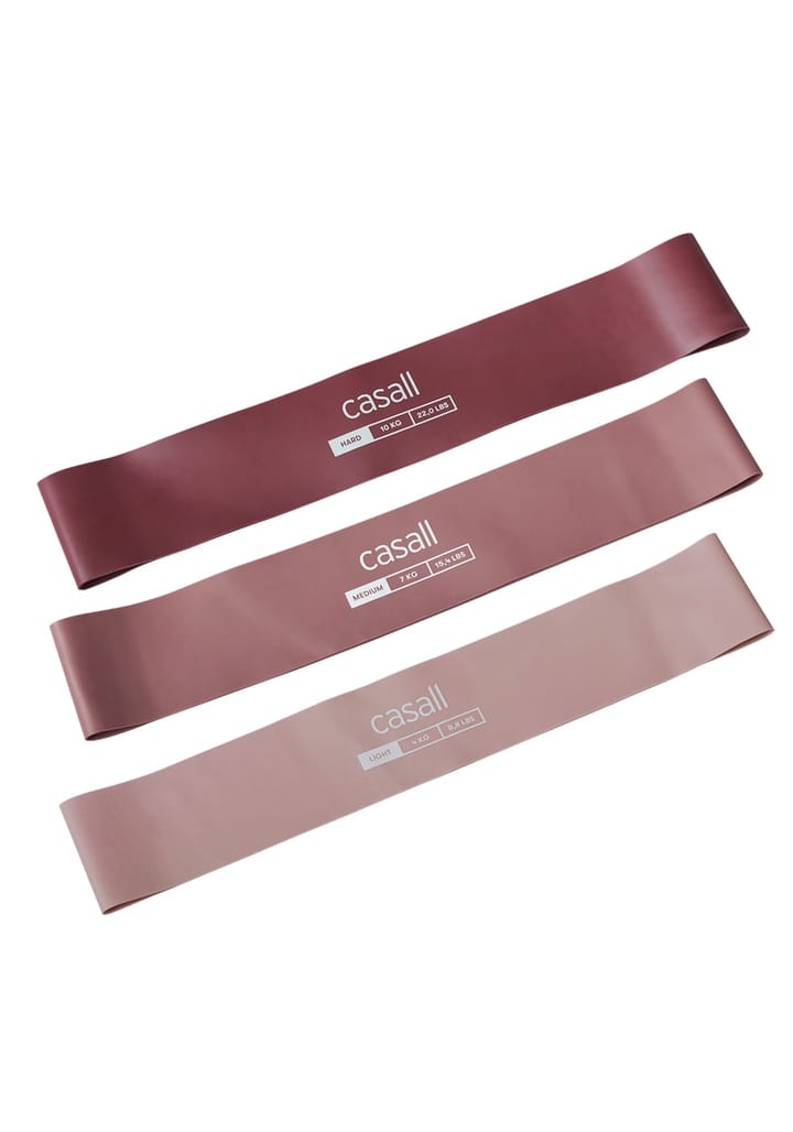 Casall Rubber Bands 3-pack Pink Selection Casall