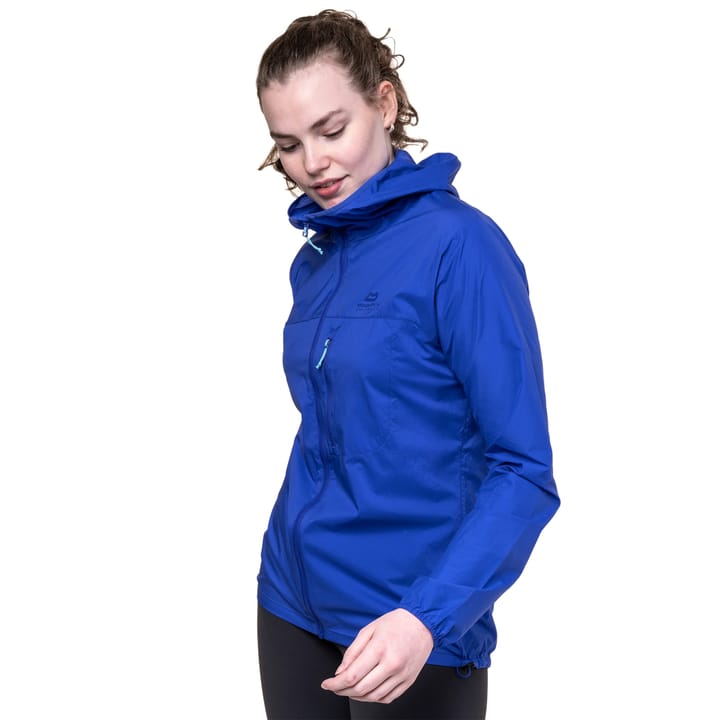 Mountain Equipment Aerofoil Hooded Wmns Jacket Blue Nights Mountain Equipment