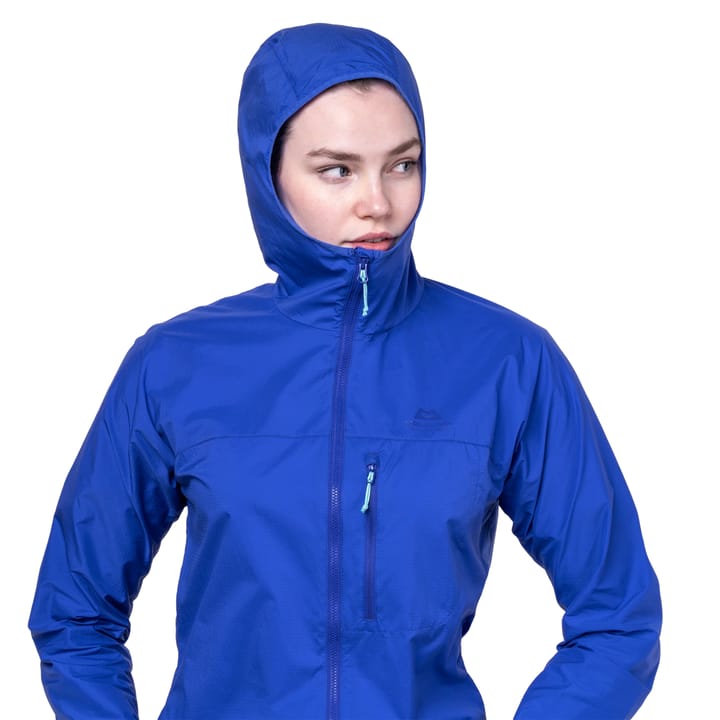 Mountain Equipment Aerofoil Hooded Wmns Jacket Blue Nights Mountain Equipment