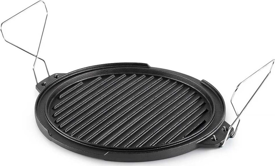 GSI Outdoors Guidecast 12″ Round Griddle Black