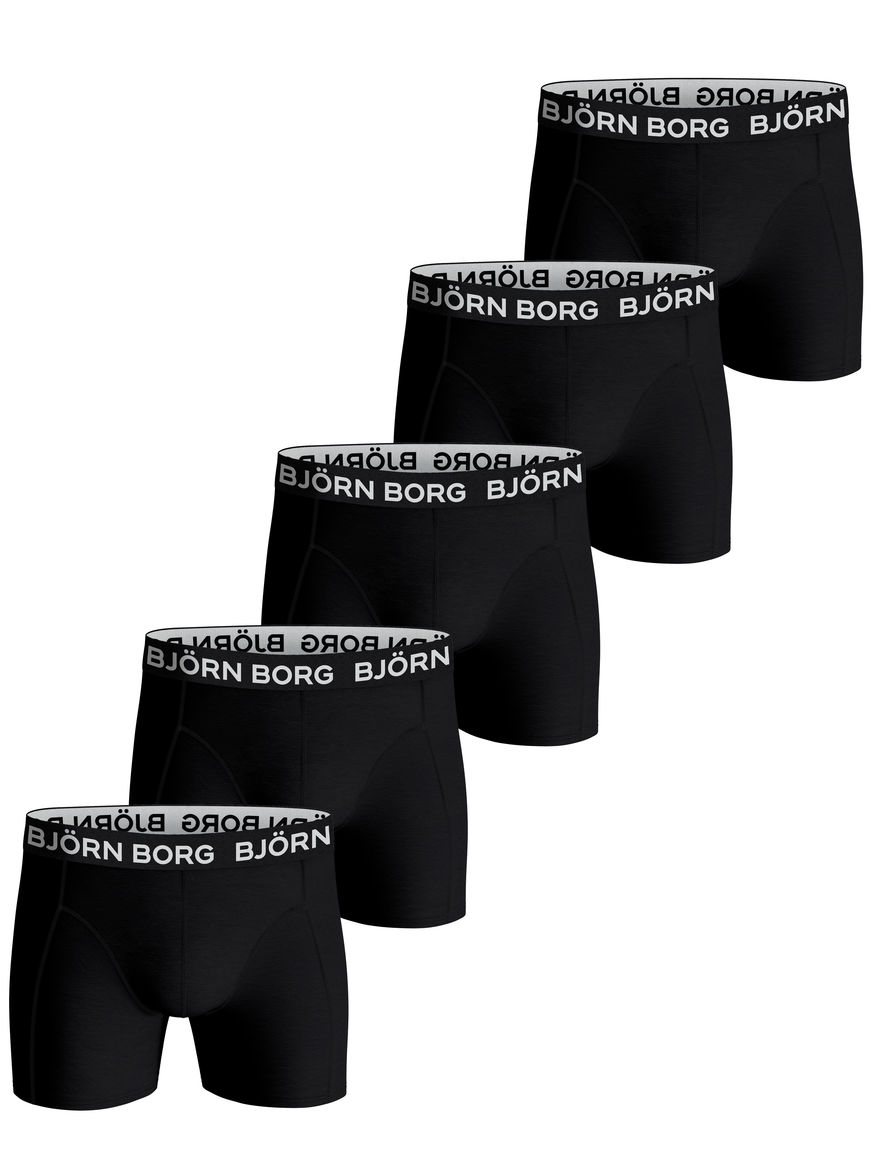 Björn Borg Men’s Cotton Stretch Boxer 5-pack Multipack 1