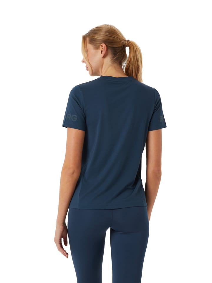 Björn Borg Women's Borg T-Shirt Midnight Navy Björn Borg