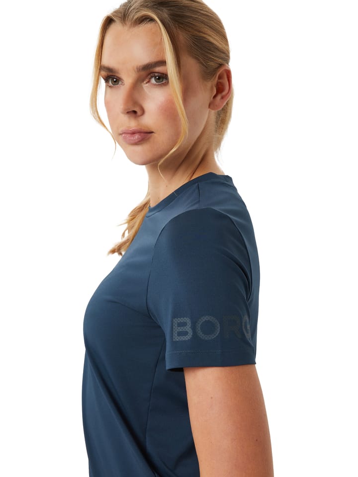 Björn Borg Women's Borg T-Shirt Midnight Navy Björn Borg