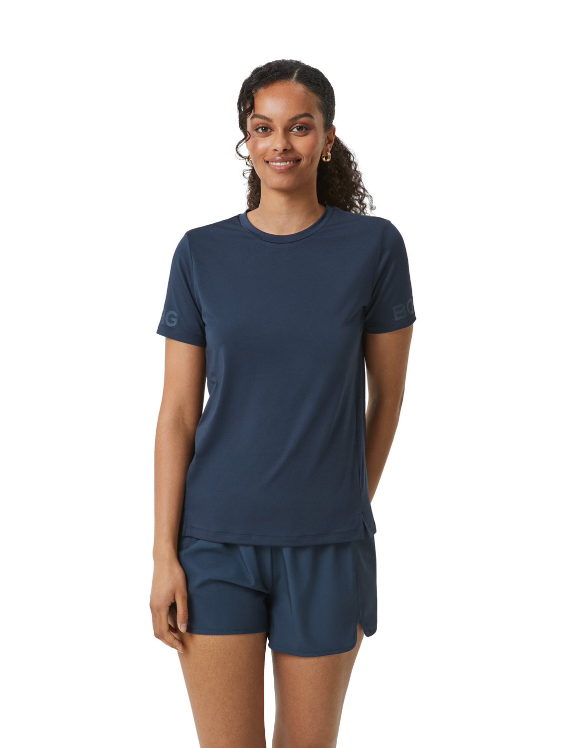 Björn Borg Women’s Borg T-Shirt Midnight Navy