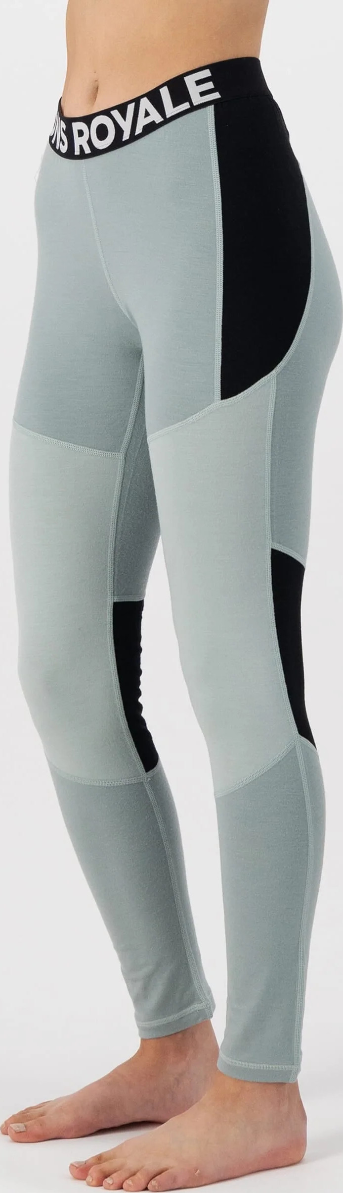 Mons Royale Women’s Olympus Legging Glacier/dew/black Logo