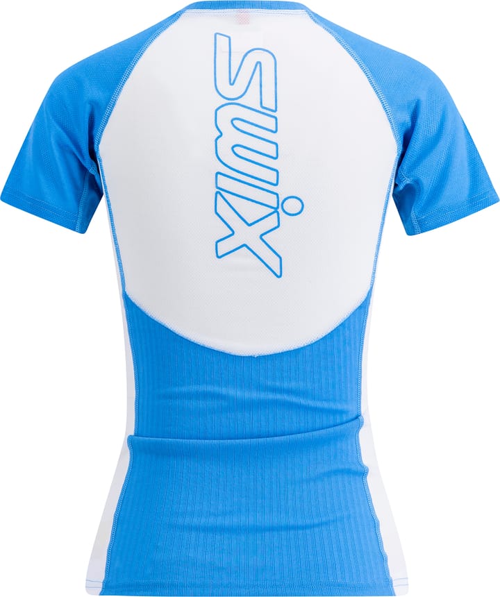 Swix Women's RaceX Light Short Sleeve Cloud Blue/Bright White Swix