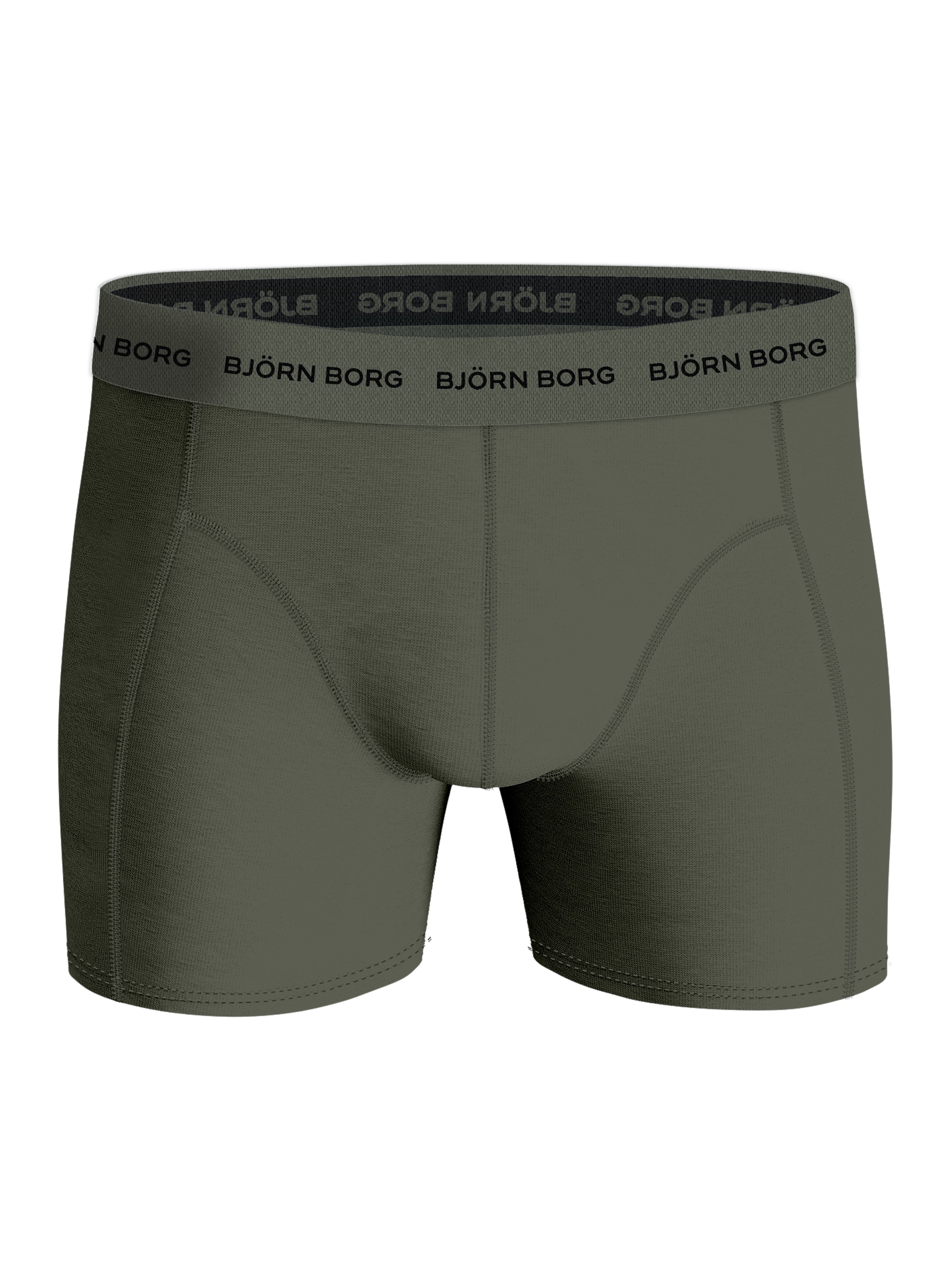 Björn Borg Branded-waistband Mid-rise Pack Of Three Stretch-cotton