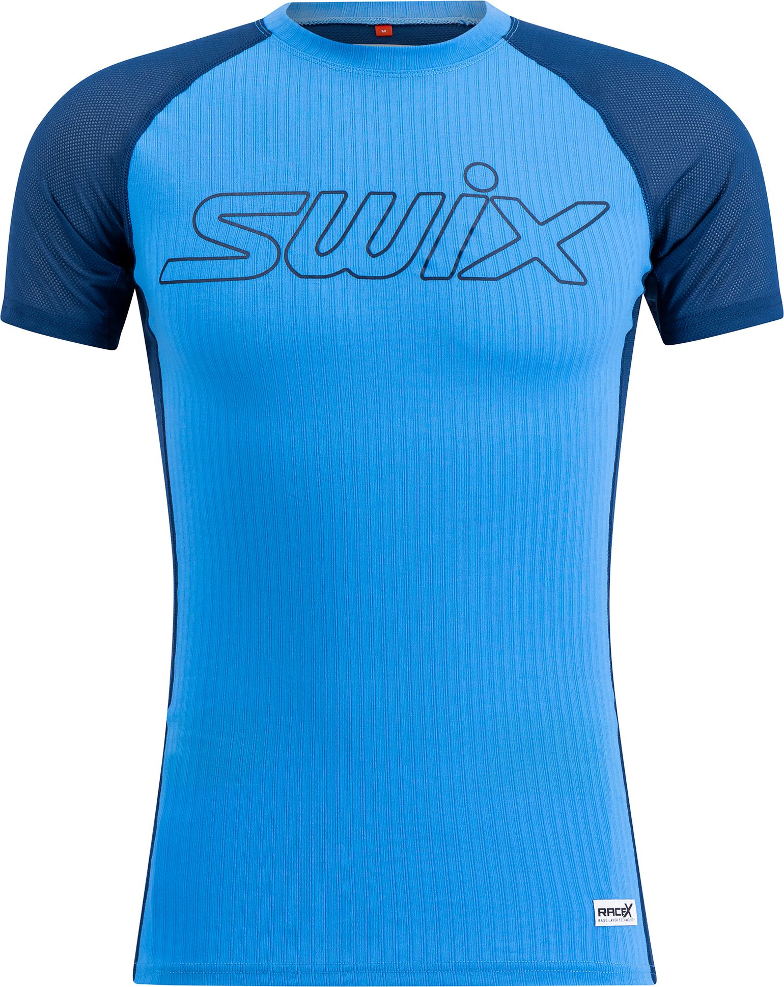 Swix Men's RaceX Light Short Sleeve Cloud Blue/Lake Blue