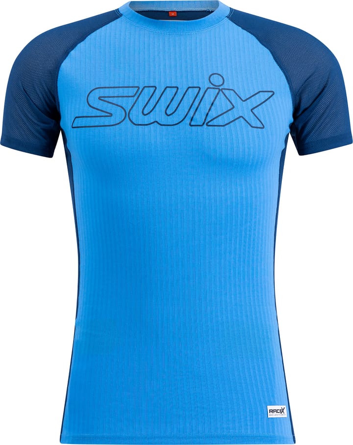 Swix Men's RaceX Light Short Sleeve Cloud Blue/Lake Blue Swix