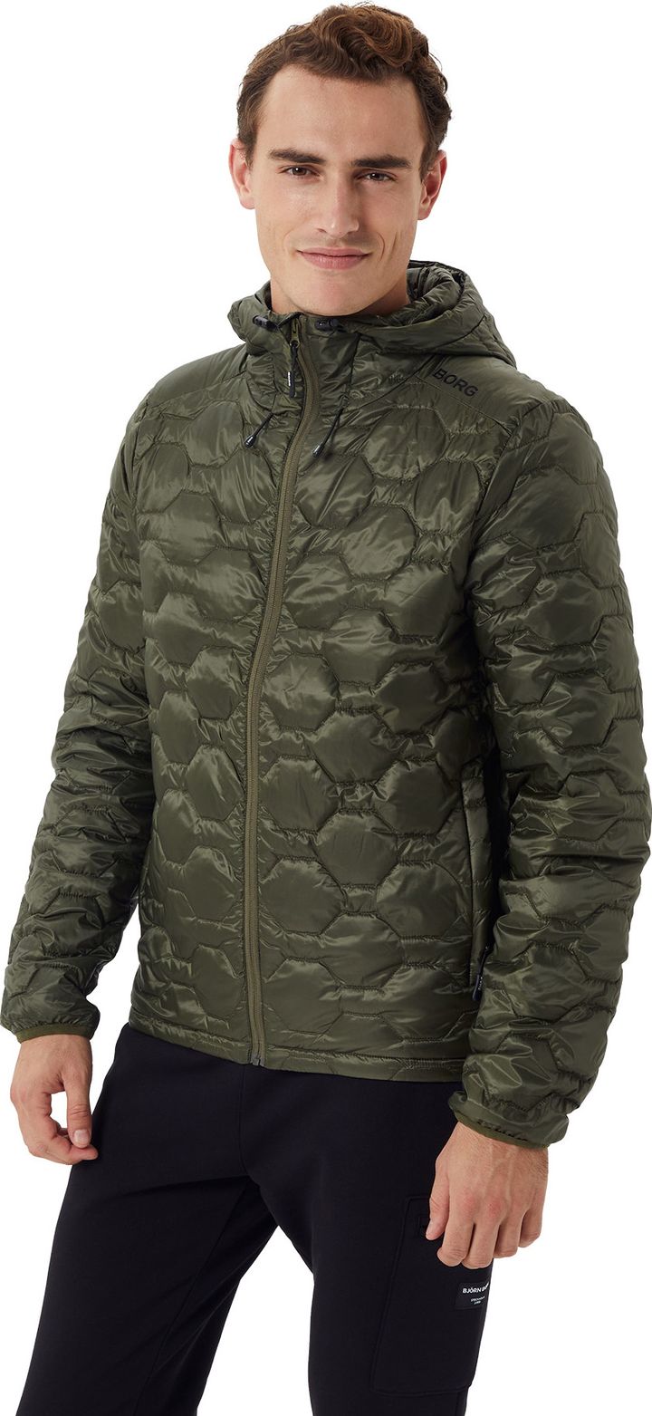 Björn Borg Men's Borg Liner Jacket Olive Night Björn Borg