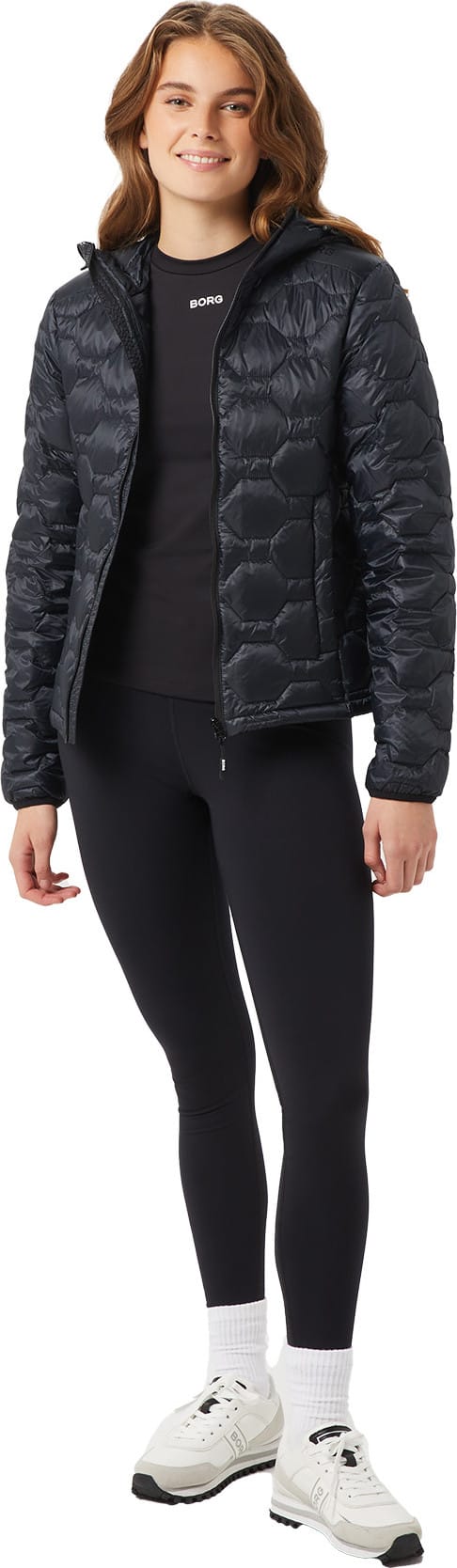 Björn Borg Women's Borg Liner Jacket Black Beauty Björn Borg