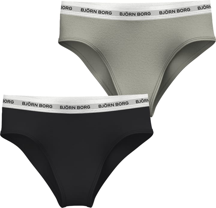 Björn Borg Women's Core Logo High Waist Brief 2-pack Multipack 1 Björn Borg