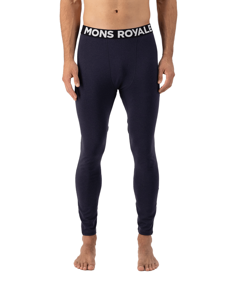 Mons Royale Men's Olympus Legging Dew/9 Iron/black Mons Royale