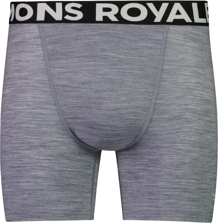 Mons Royale Men's Hold 'Em Boxer Grey Heather Mons Royale