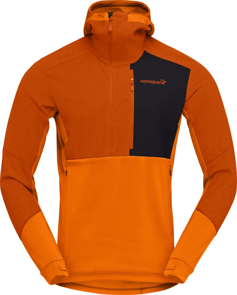 Norrøna Men’s Lofoten Thermal Pro Hood Gold Flame