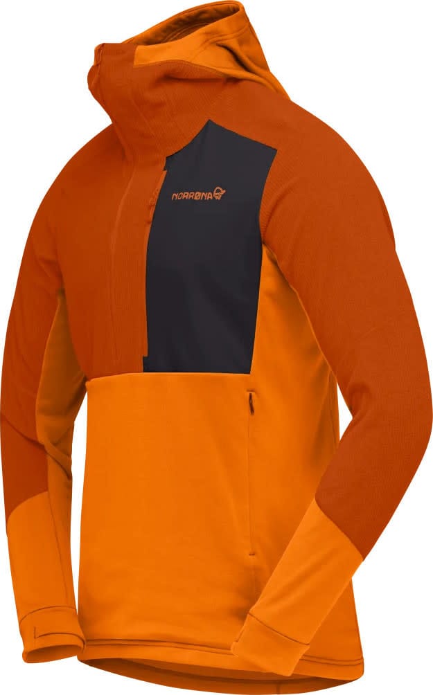 Norrøna Men's Lofoten Thermal Pro Hood Gold Flame Norrøna