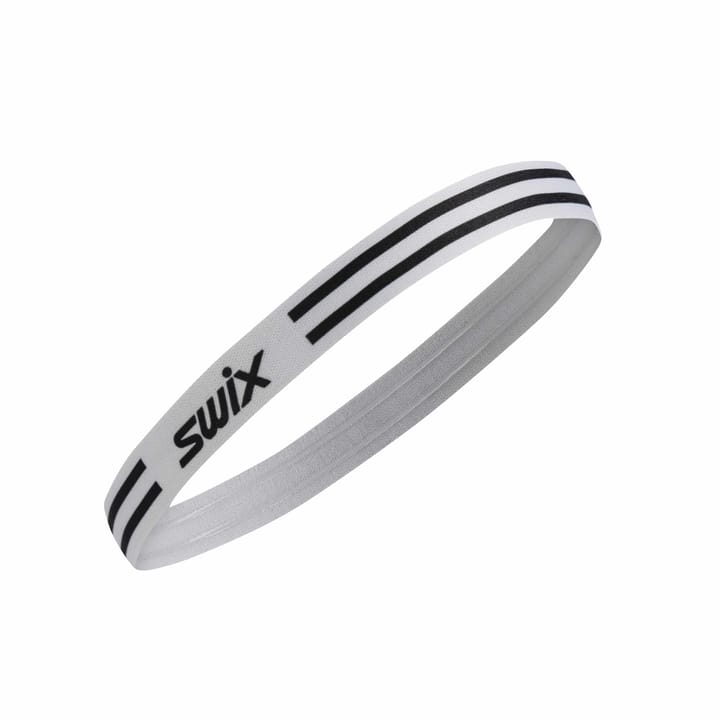 Swix Vantage Elastic Hairbands 2pk Black/Bright White Swix