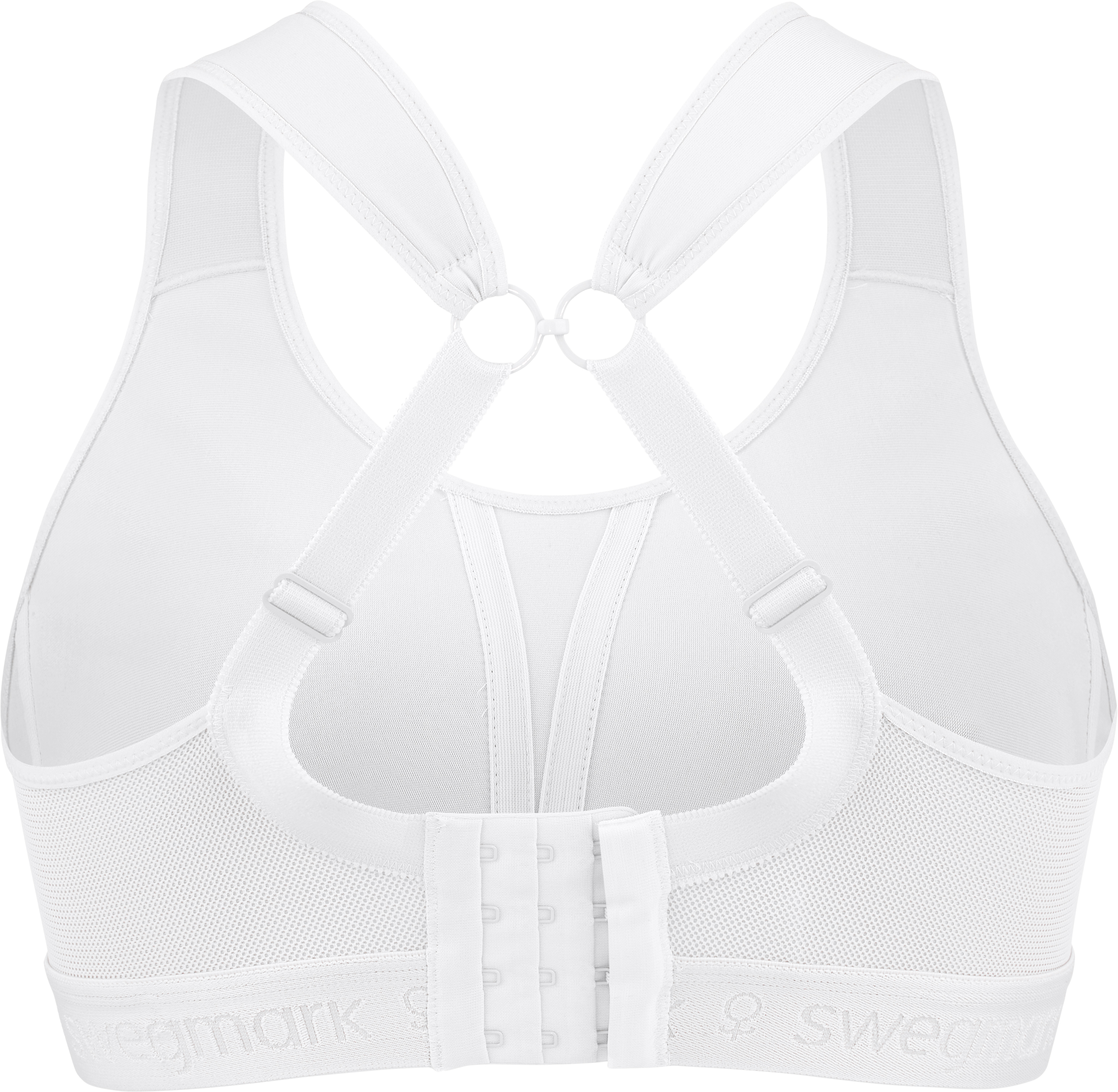 Swegmark Kimberly Iconic Sport Bra White | Buy Swegmark Kimberly Iconic ...