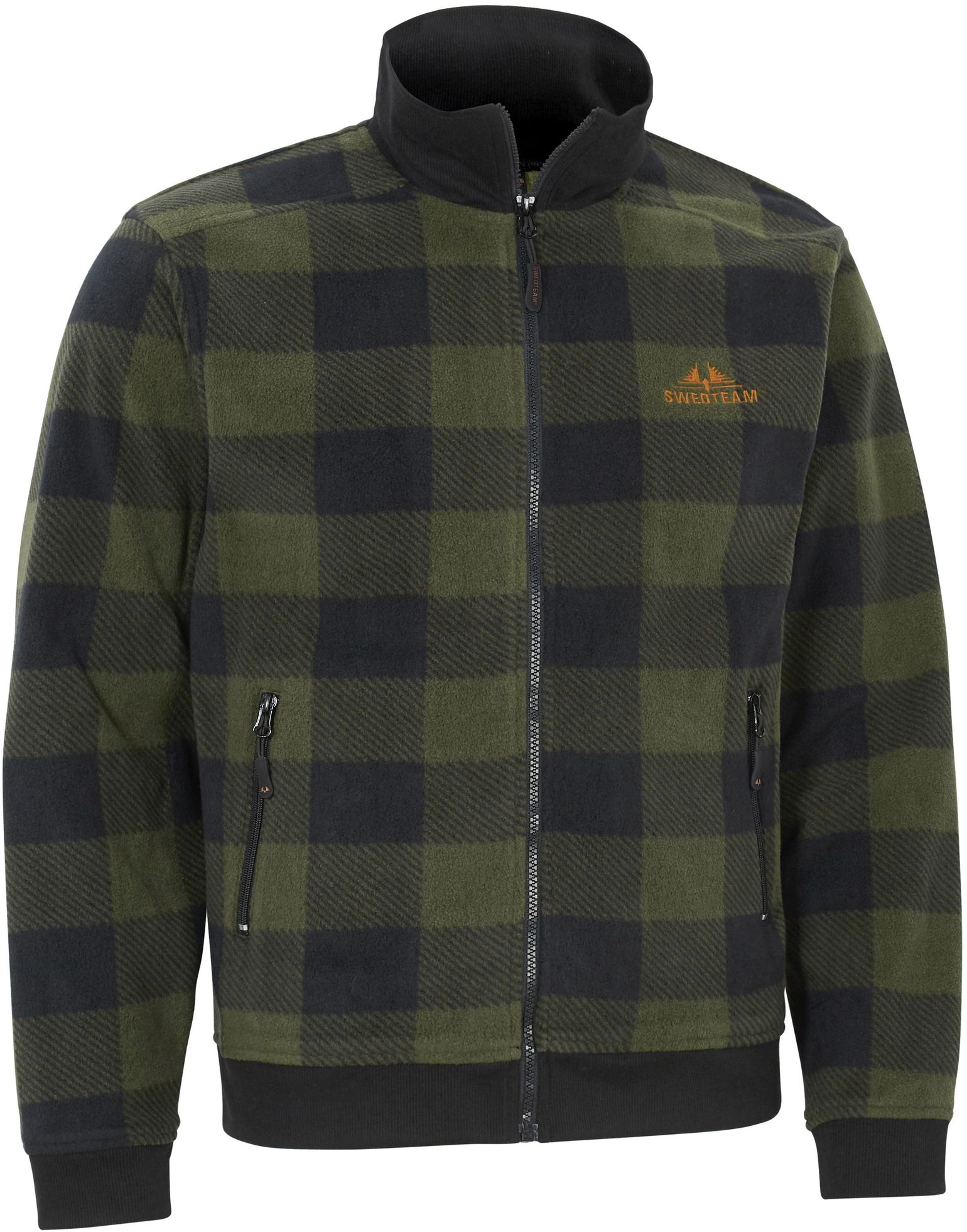 Swedteam Lynx Men´s Sweater Full Zip Hunting Green