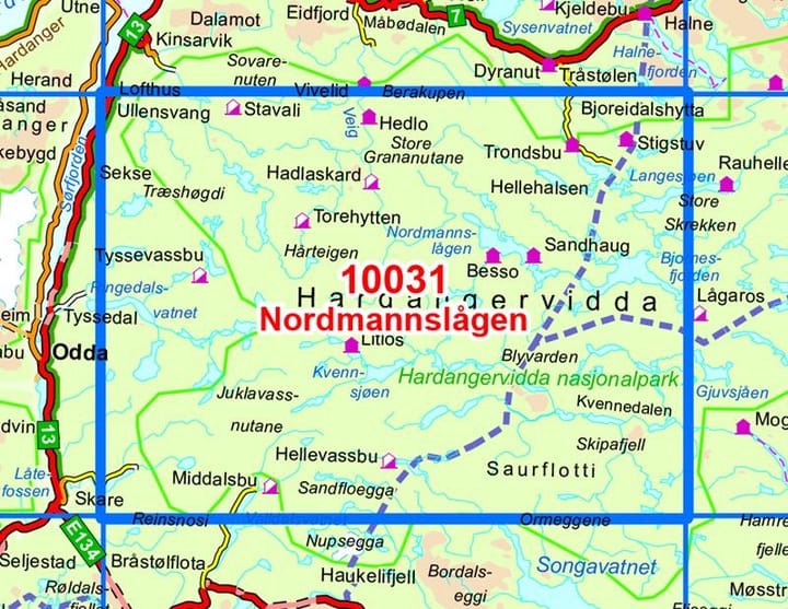 Nordeca Norge-serien 1:50 00 Norge-serien Ugland IT