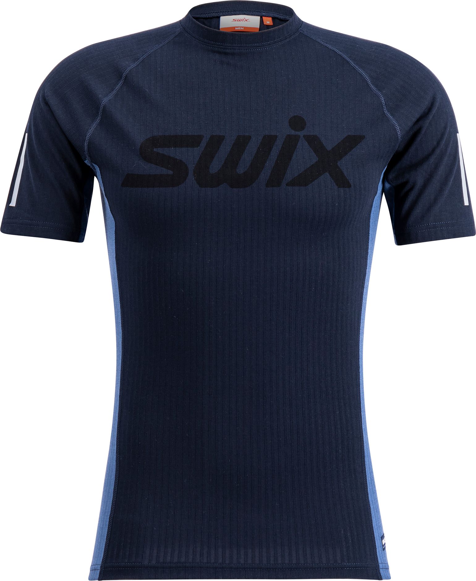 Swix Men's Roadline RaceX Short Sleeve Dark Navy/Lake Blue