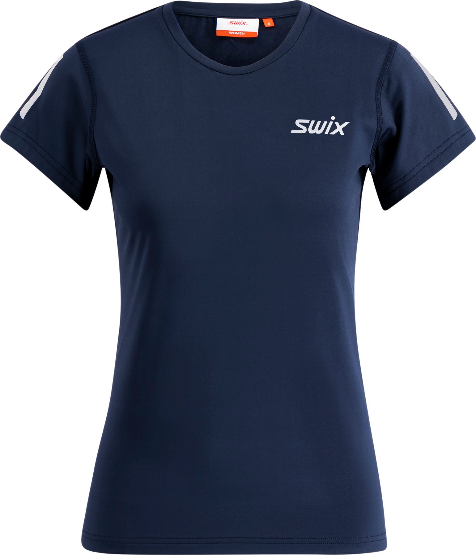 Swix Women's Pace NTS Short Sleeve Baselayer Top Dark Navy