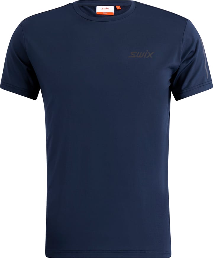 Swix Men's Pace NTS Short Sleeve Baselayer Top Dark Navy Swix