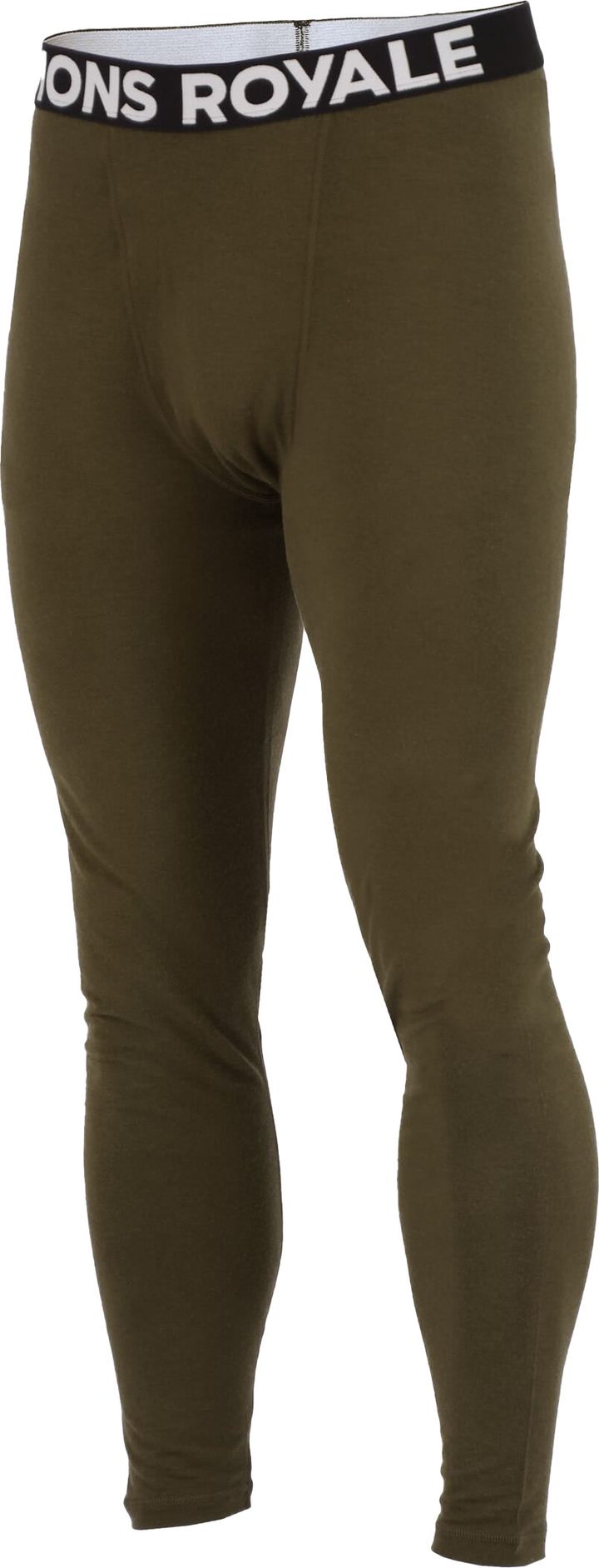 Mons Royale Men's Cascade Merino Flex 200 Legging Dark Olive Mons Royale