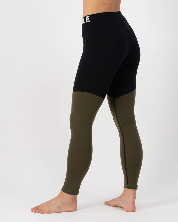 Mons Royale Women's Cascade Merino Flex 200 Legging Dark Olive Mons Royale