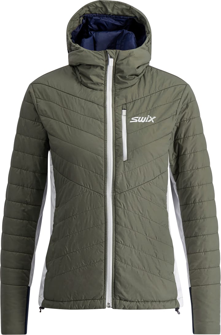 Swix Women's Nordic Insulate Jacket Olive/ Dark Navy Swix