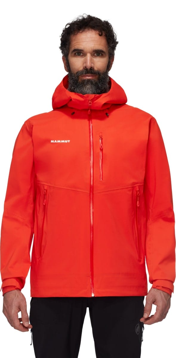 Mammut Men's Alto Guide Hs Hooded Jacket Mammut Red Mammut