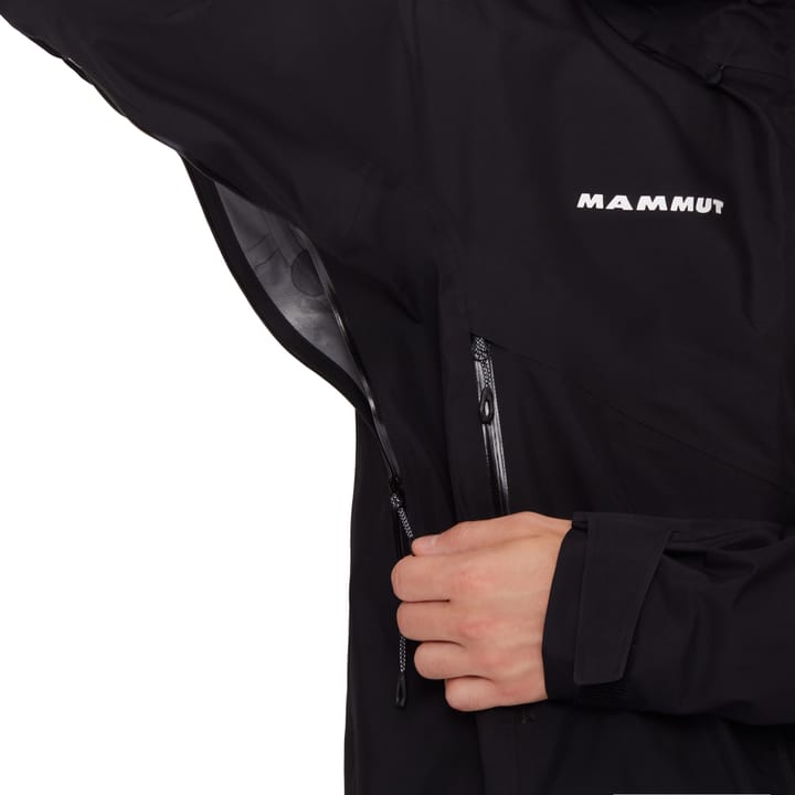 Mammut Men's Crater Iv Hs Hooded Jacket  Black Mammut