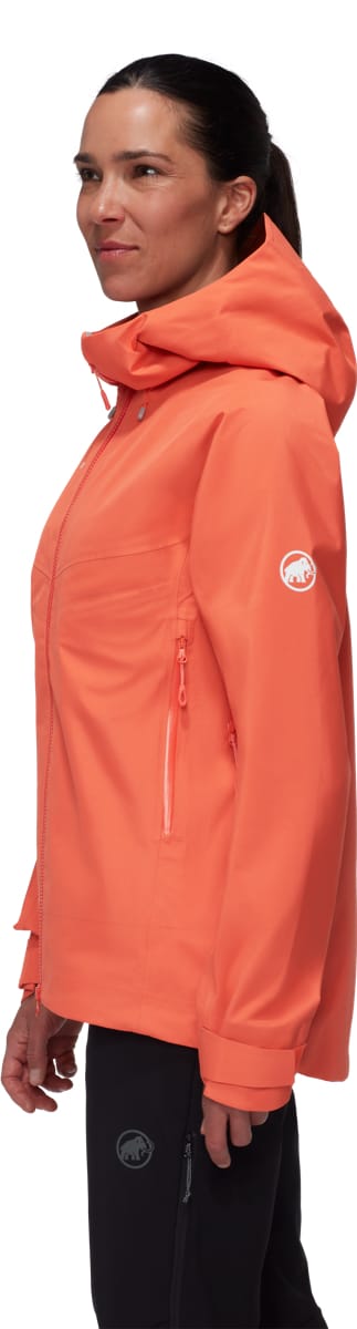 Mammut Crater Iv Hs Hooded Jacket Women Peach Mammut