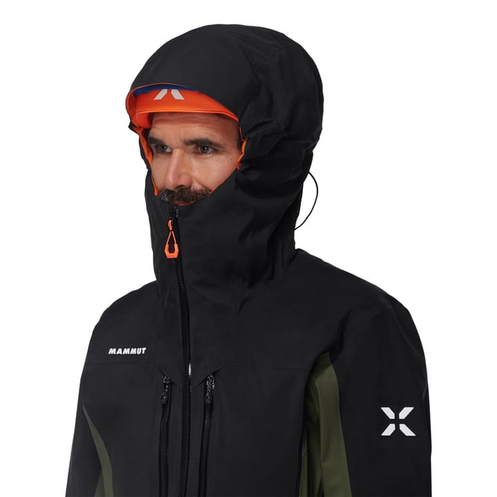 Mammut Eiger Free Advanced Hs Hooded Jacket Men Dark Marsh-Black Mammut