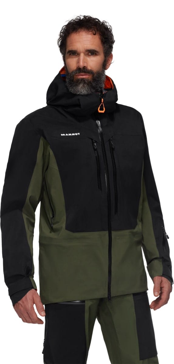 Mammut Eiger Free Advanced Hs Hooded Jacket Men Dark Marsh-Black Mammut