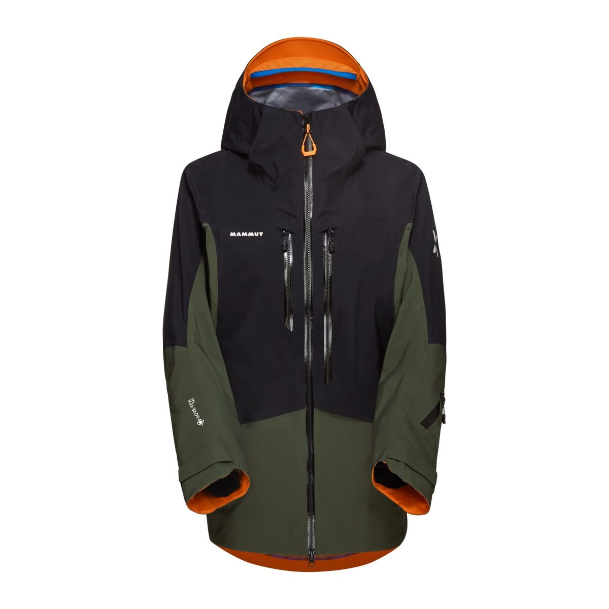 Mammut Eiger Free Advanced Hs Hooded Jacket Women Dark Marsh-Black