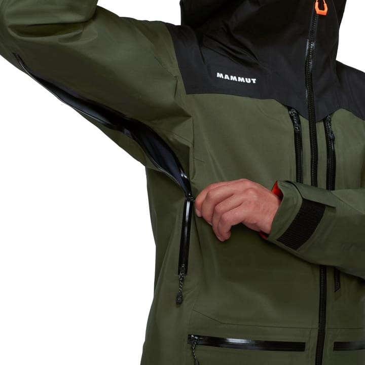 Mammut Eiger Free Pro Hs Hooded Jacket Men Dark Marsh-Black Mammut