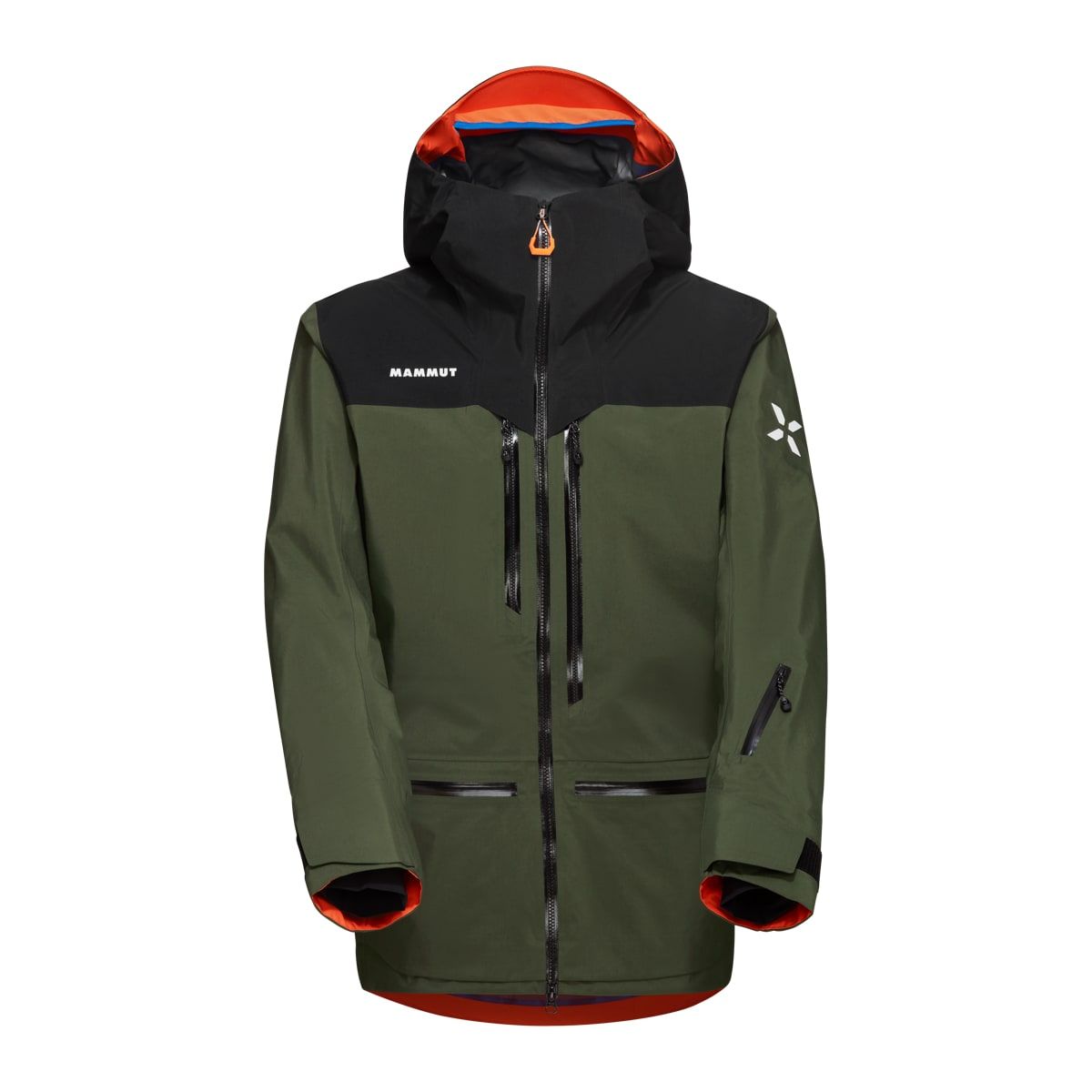 Mammut Eiger Free Pro Hs Hooded Jacket Men Dark Marsh-Black