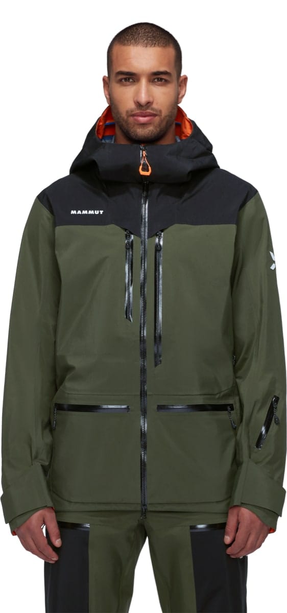 Mammut Eiger Free Pro Hs Hooded Jacket Men Dark Marsh-Black Mammut