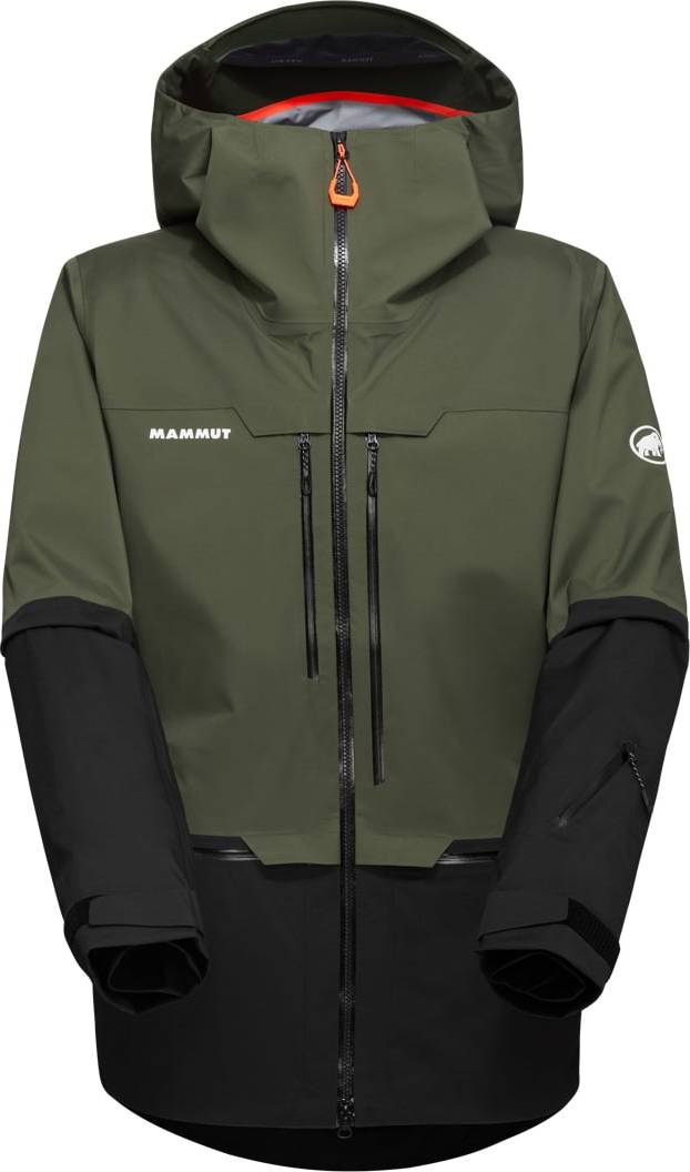 Mammut Men’s Haldigrat Hs Hooded Jacket  Dark Marsh-Black