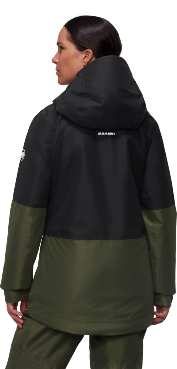 Mammut Fall Line Hs Thermo Hooded Jacket Women Dark Marsh-Black Mammut