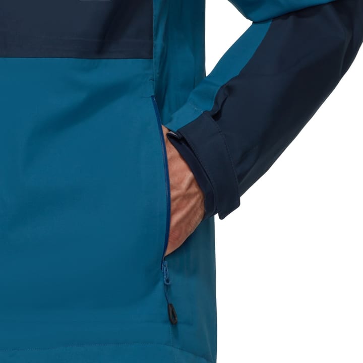 Mammut Linard Guide Hs Hooded Jacket Men Deep Ice-Marine Mammut