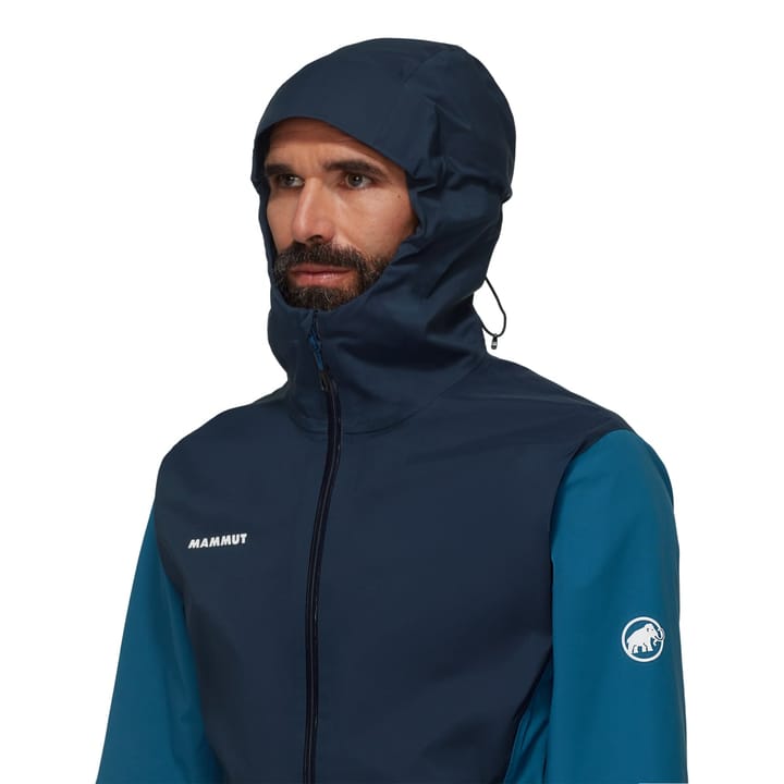 Mammut Linard Guide Hs Hooded Jacket Men Deep Ice-Marine Mammut